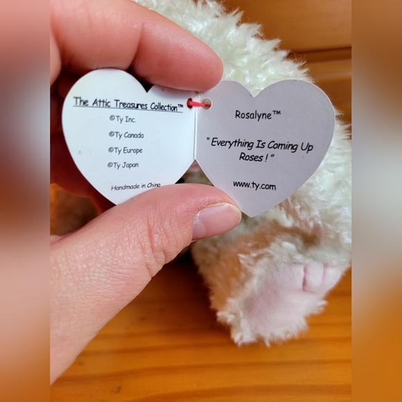 Set of 3 Vintage TY Attic Treasures Posable Plush - C. 1993 w/ Tags - Picture 8 of 15